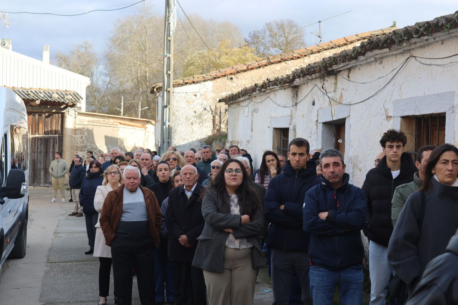 Funeral del empresario Silvestre Sánchez Sierra en Aldearrodrigo