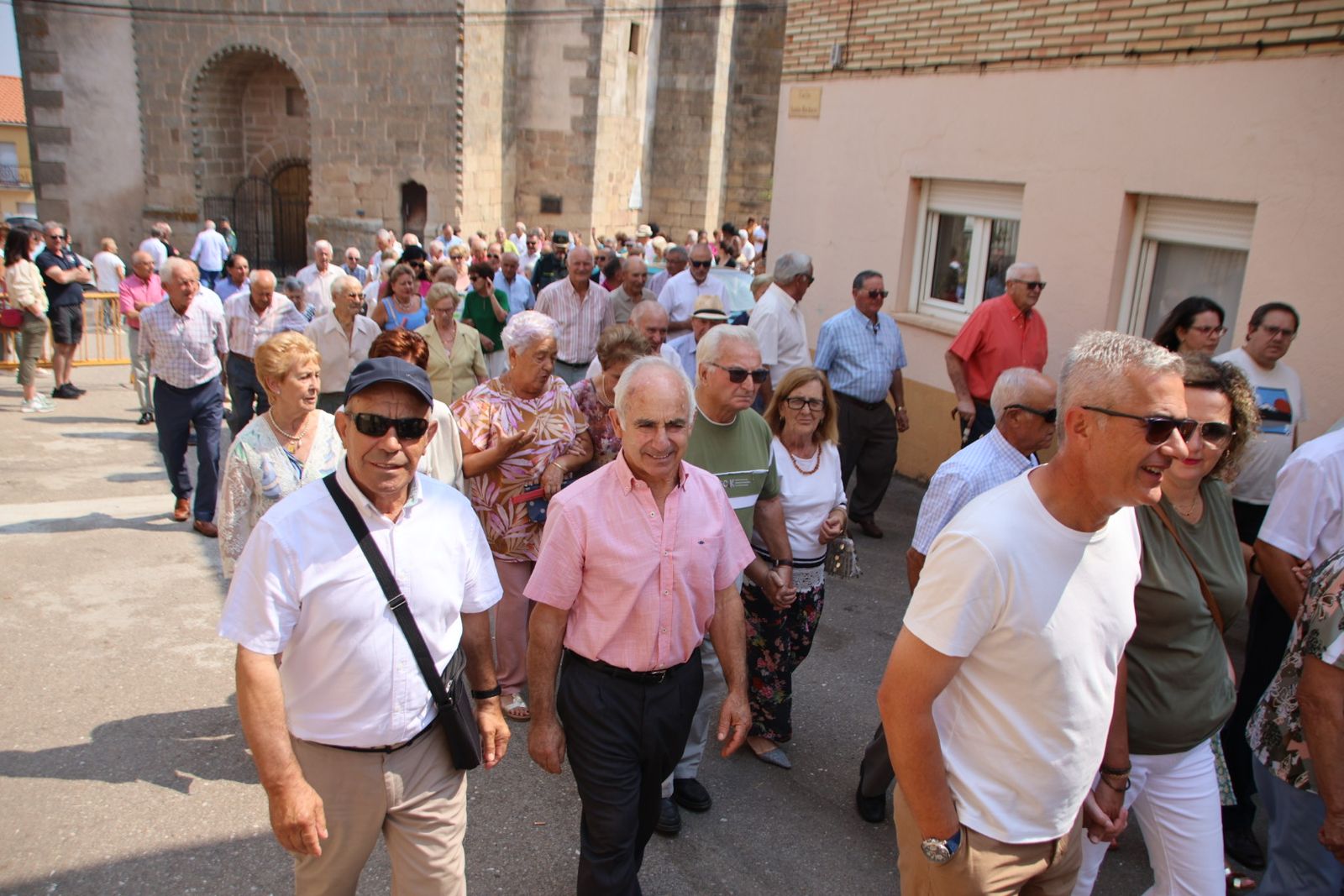 Masueco misa y procesión en honor a San Bernardo