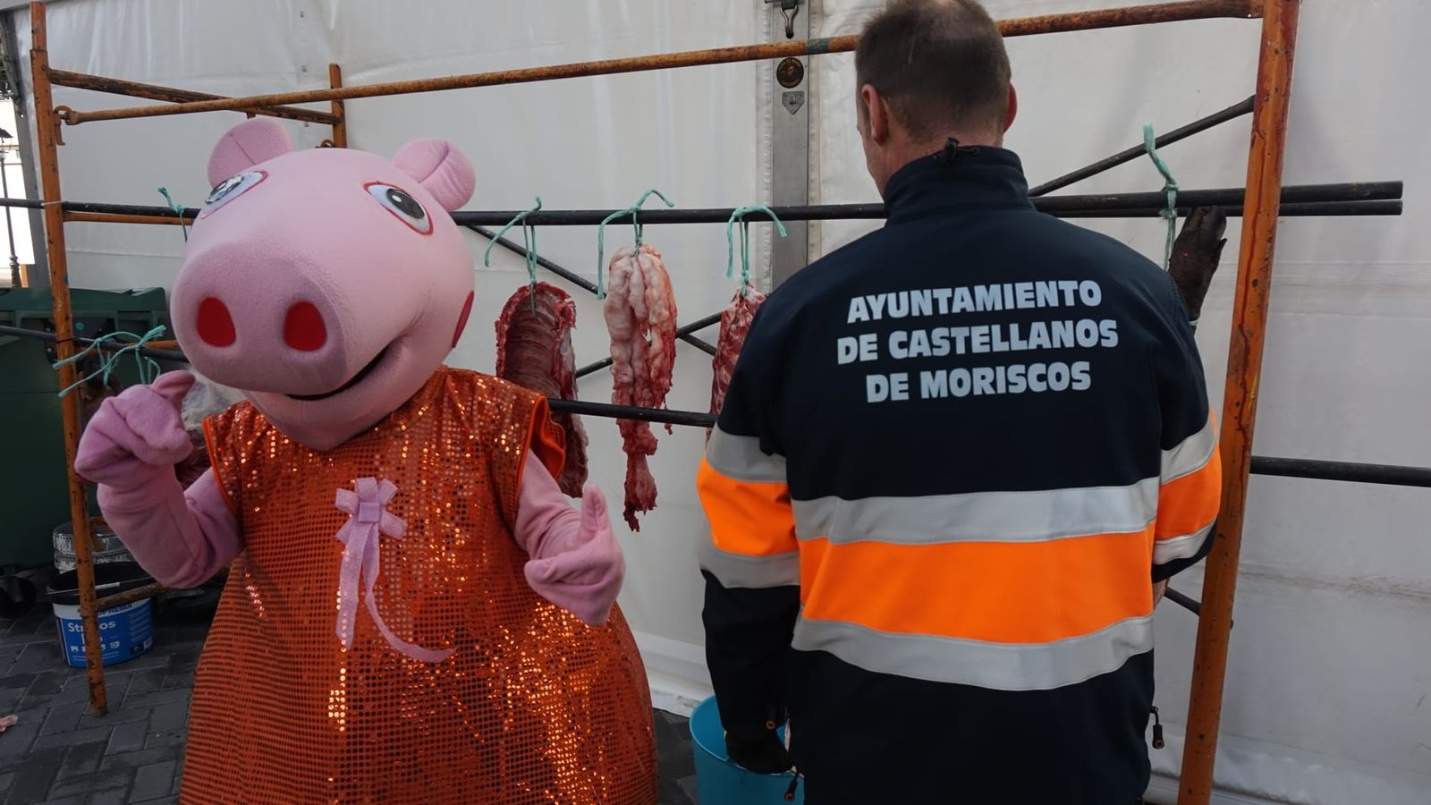 Castellanos de Moriscos celebra su matanza tradicional