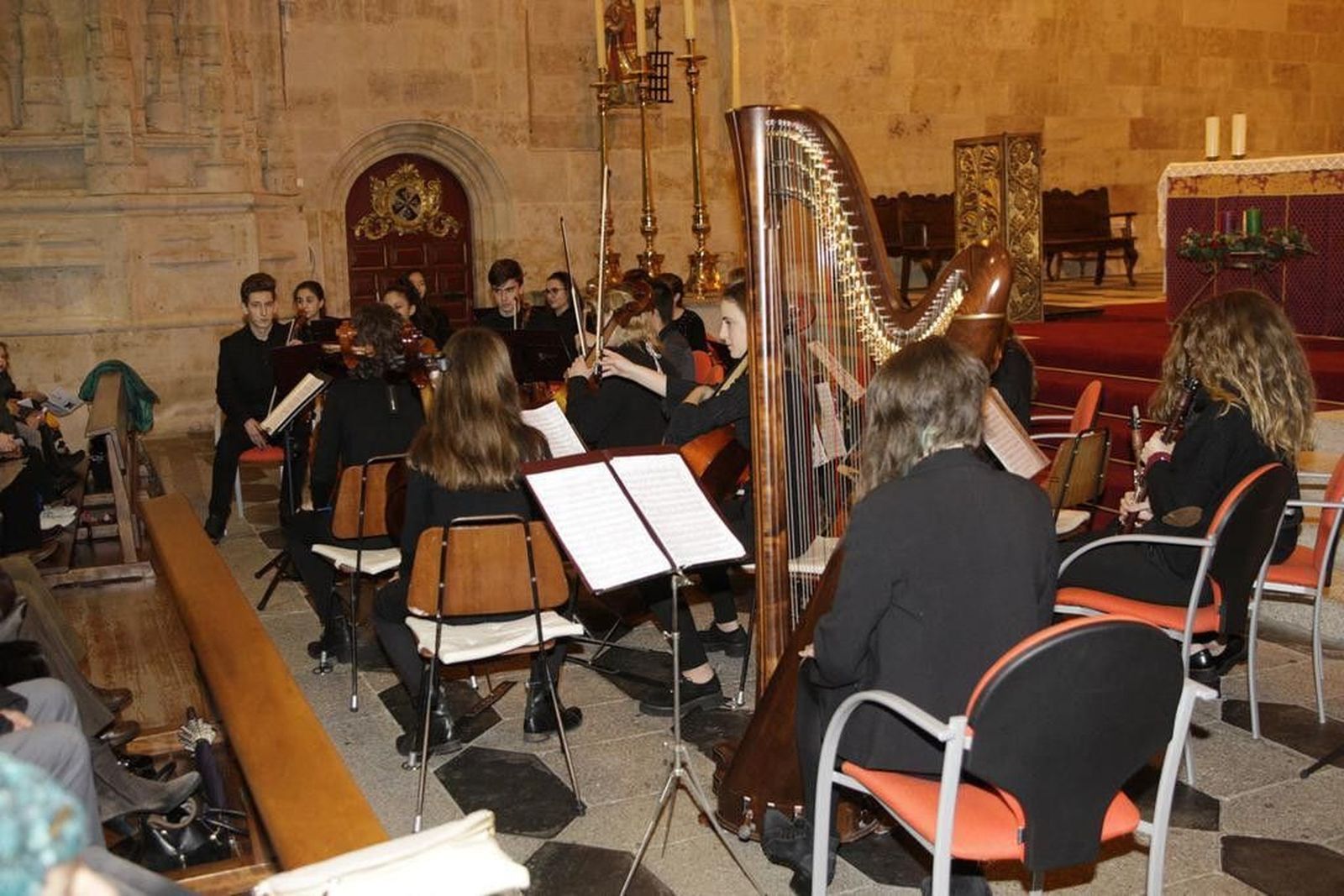 Concierto de Navidad del coro y orquesta del colegio Antonio Machado