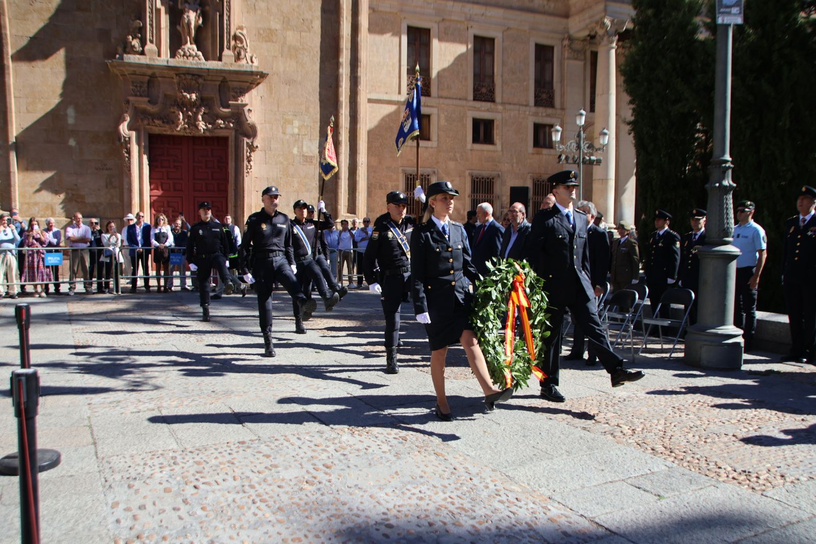 Acto institucional conmemorativo del Día de la Policía Nacional