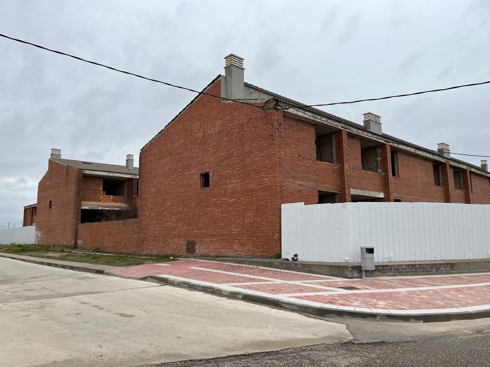 Casa de los camineros que van a ser rehabilitadas en Peñaranda | Foto: Miguel Navarro