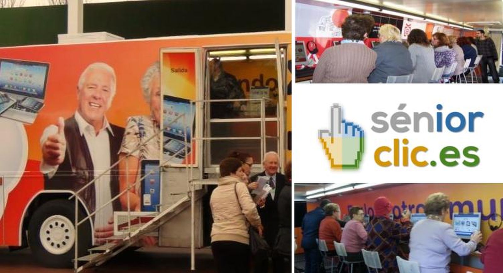 Los más mayores podrán disfrutar de las nuevas tecnologías gracias a Senior Clic