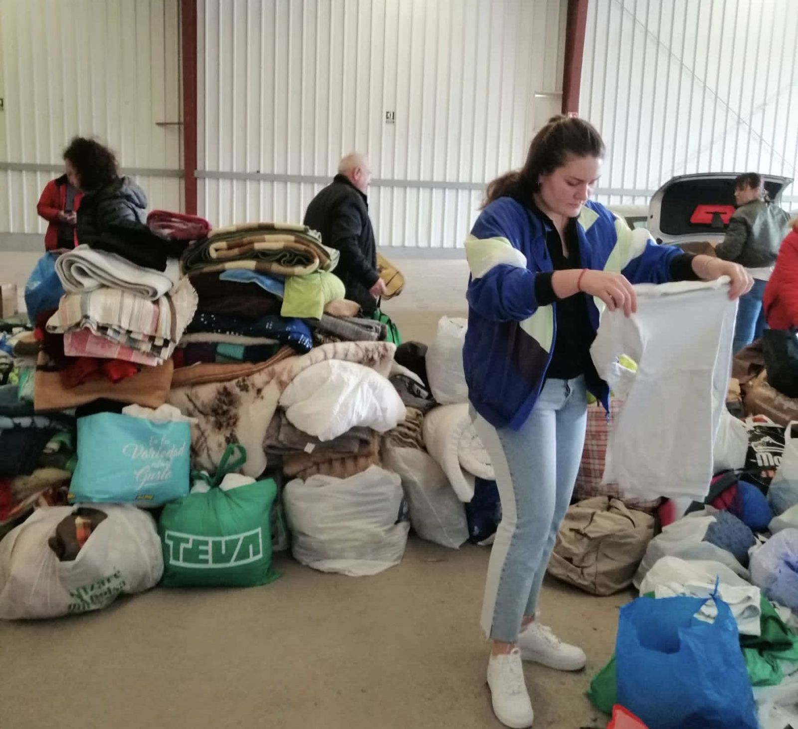 Recogida material para Ucrania