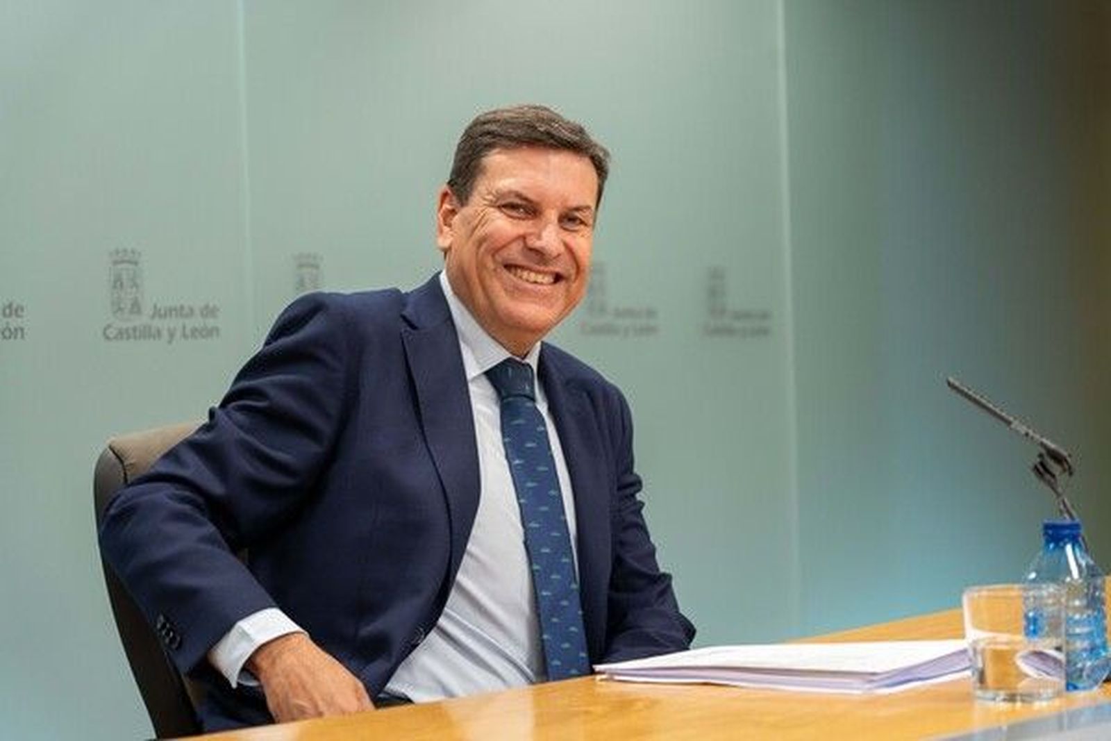 El consejero de Economía y Hacienda y portavoz de la Junta de Castilla y León, Carlos Fernández Carriedo. ICAL