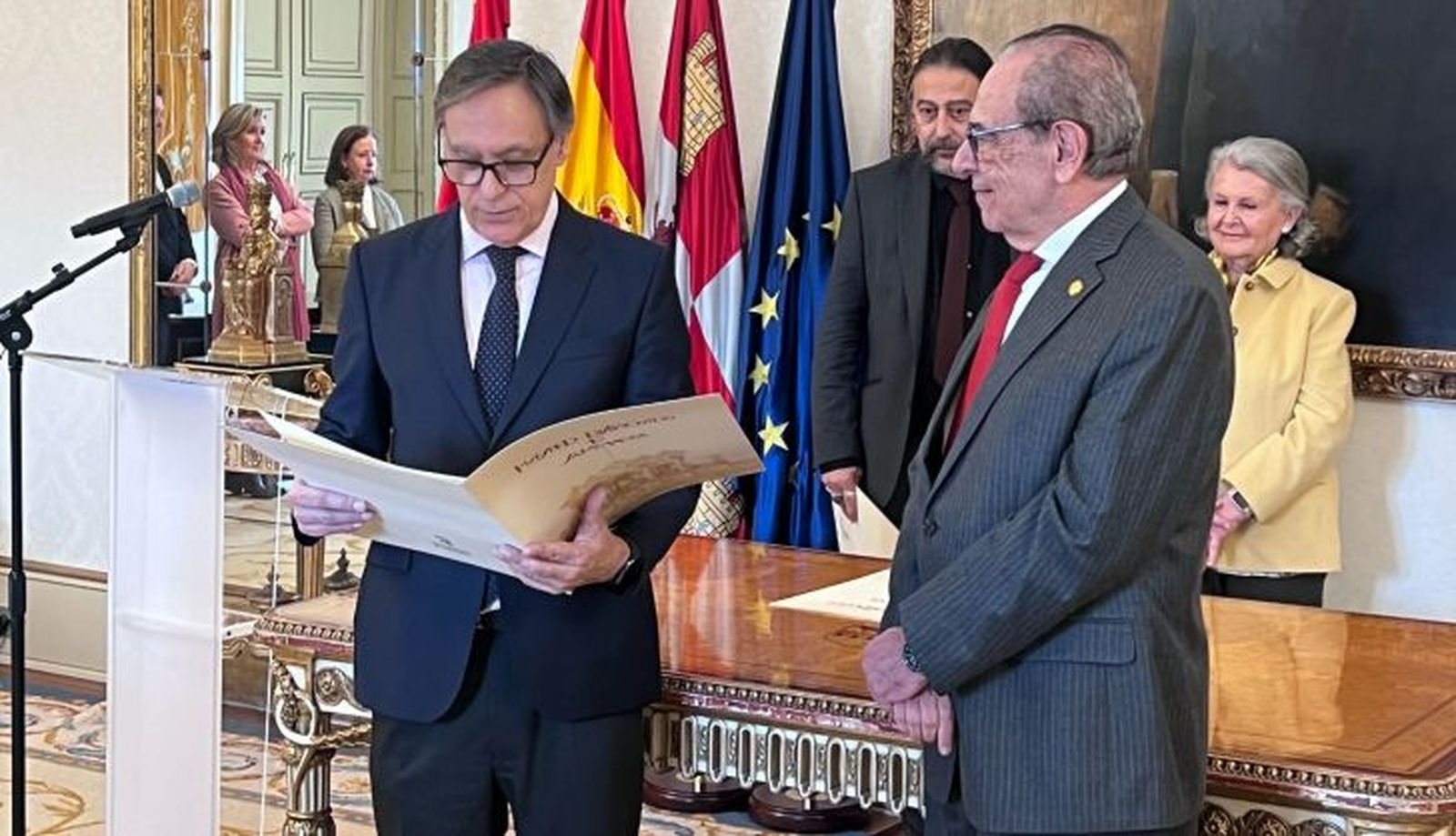 Carlos García Carbayo y Sebastião Helvecio Ramos de Castro 