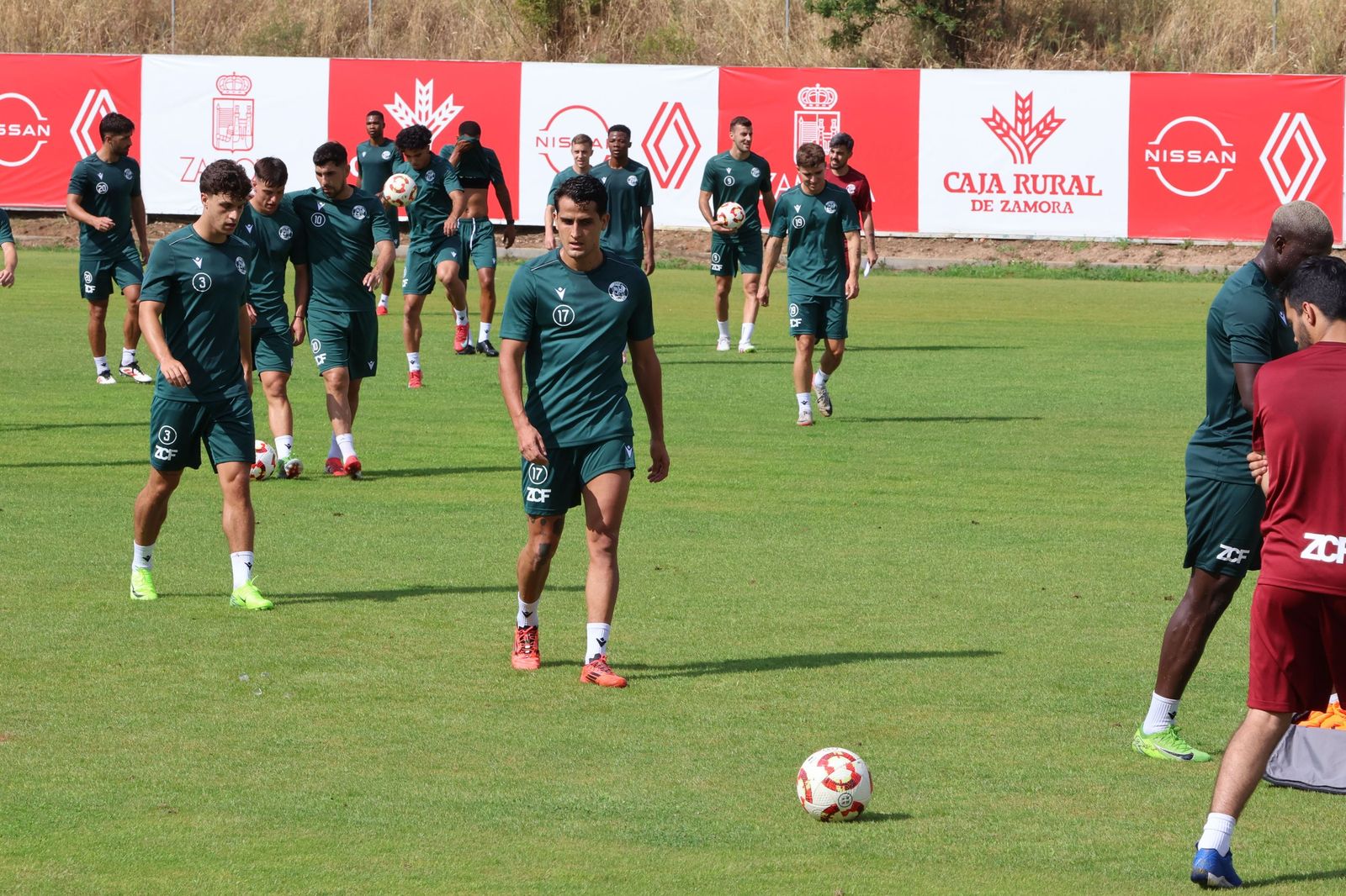 Primer entrenamiento Zamora CF 25-26