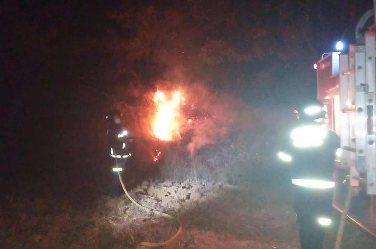 Incendio Bomberos de Rionegro