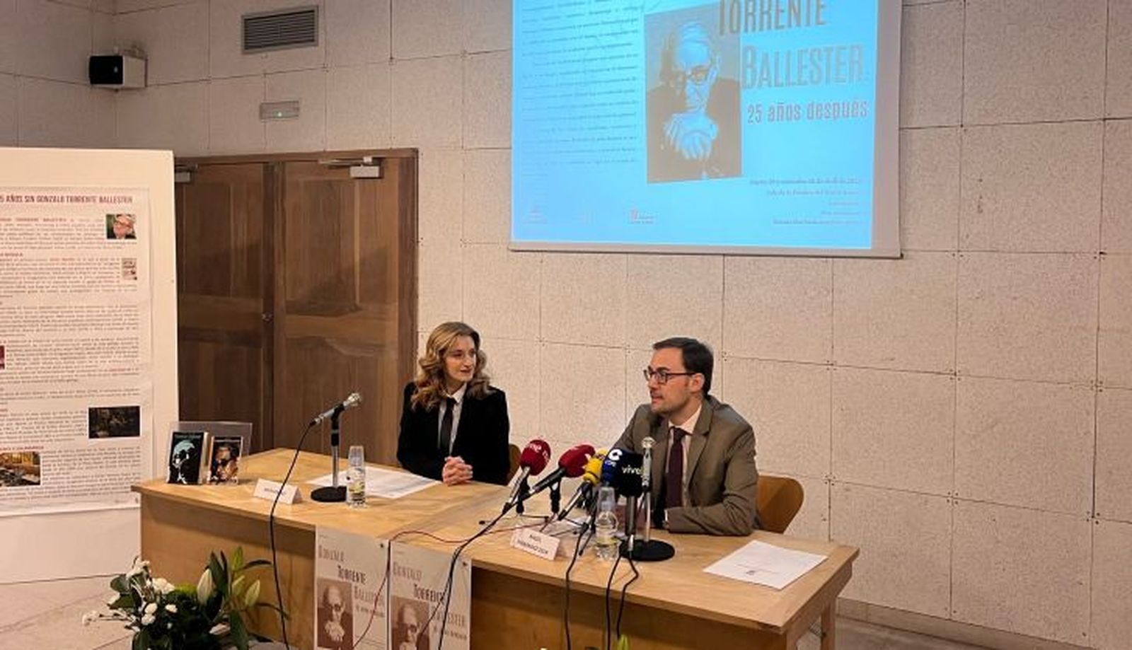 Presentación actividades 25 aniversario de la muerte de Torrente Ballester