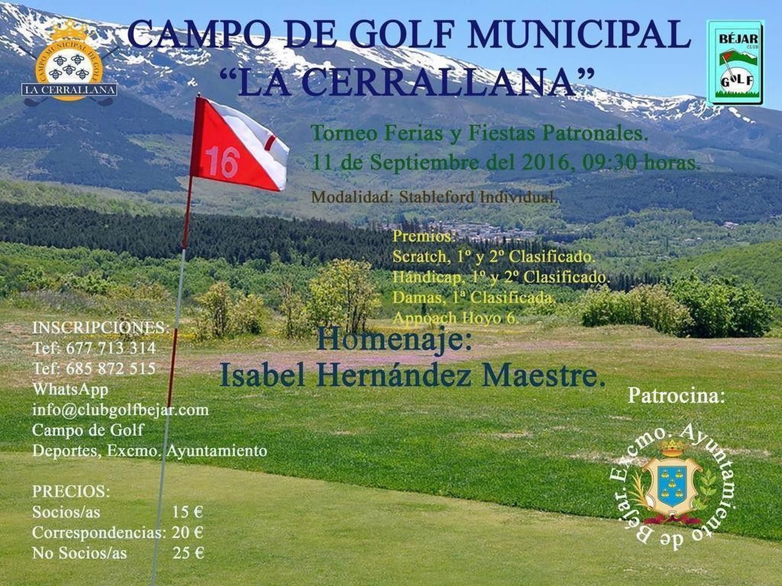 La Cerrallana acoge el torneo homenaje a Isabel Hernández