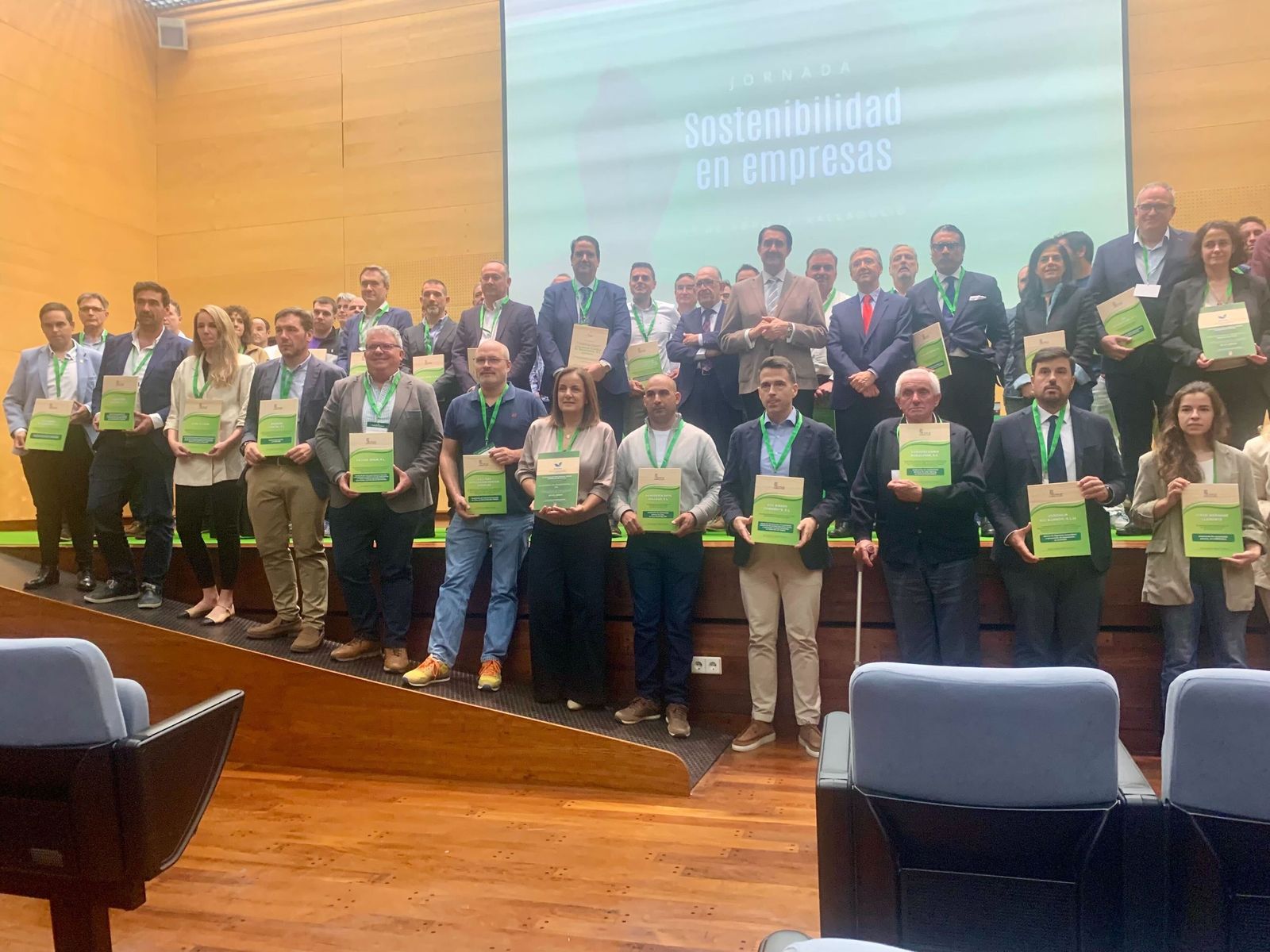 Jornada Sostenibilidad CyL, reconomiento EMAS