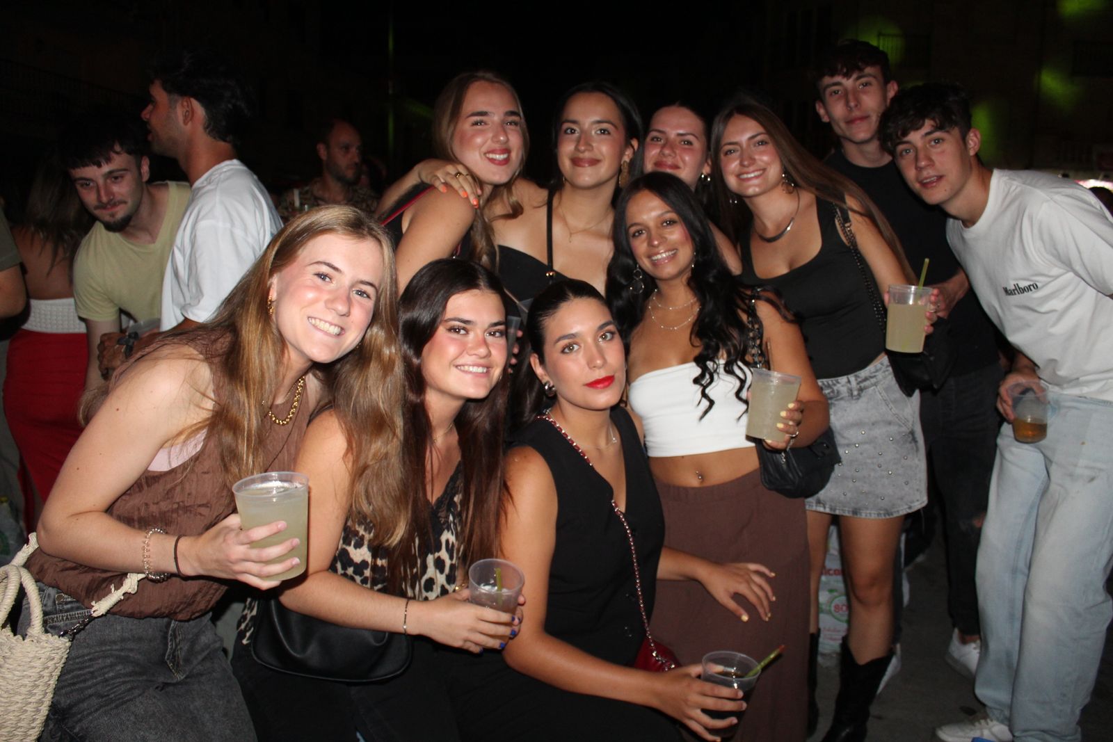 Salamanca de noche, sábado 16 de agosto