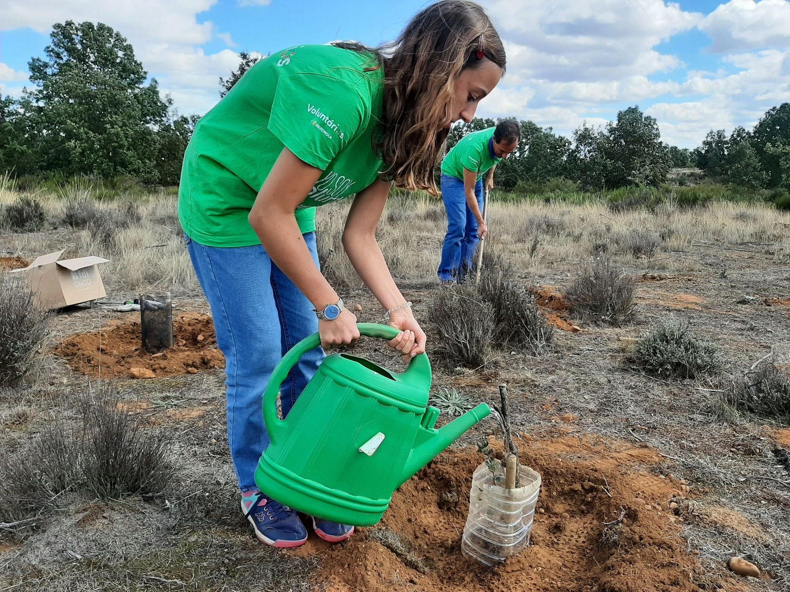 2021.09. Reforestación en León   Dia del voluntariado