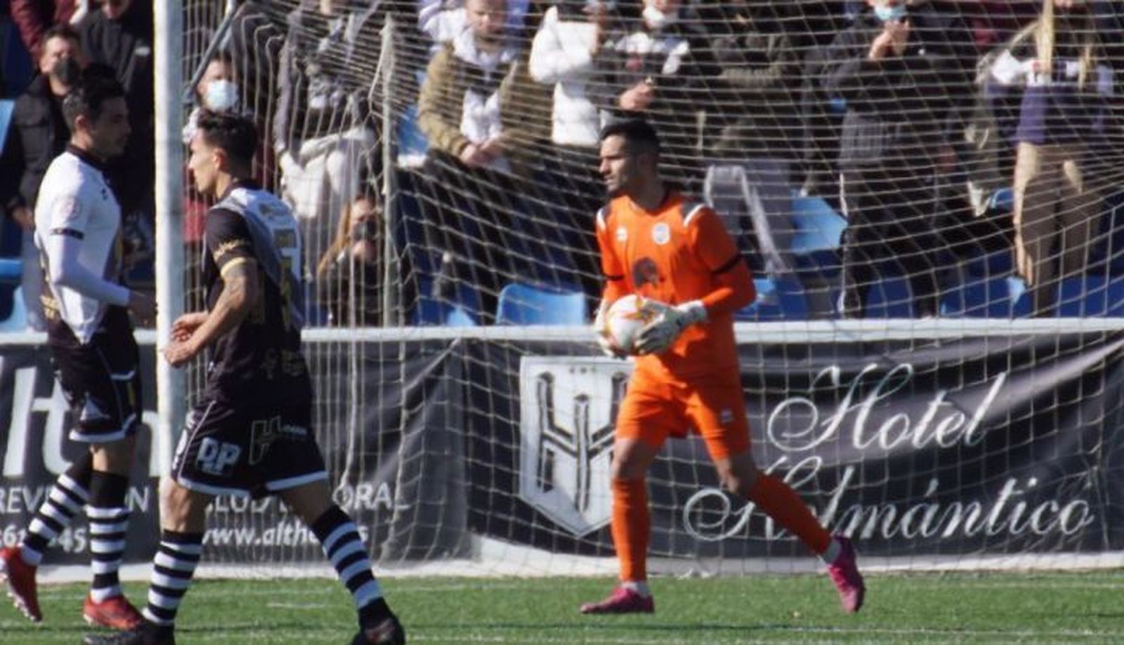 Salva, en el choque ante el Talavera | FOTO SALAMANCA24HORAS.COM