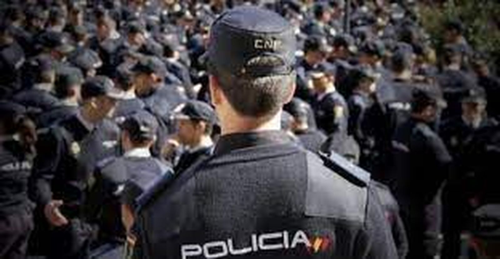 Foto de archivo de policías