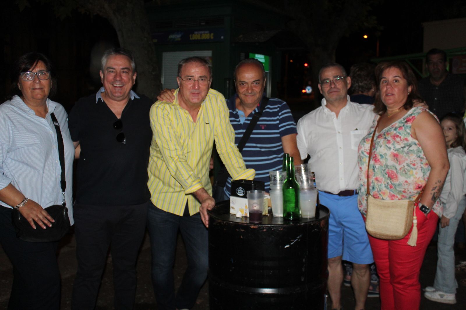 Ambiente en la Feria de Día en la tarde de este viernes