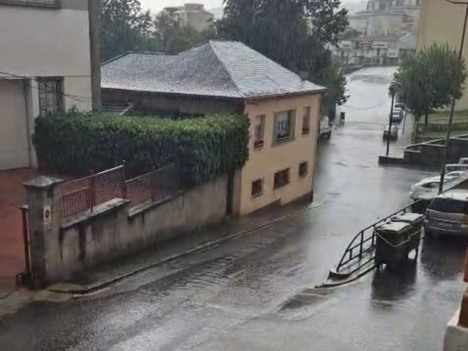 Lluvias intensas en Béjar