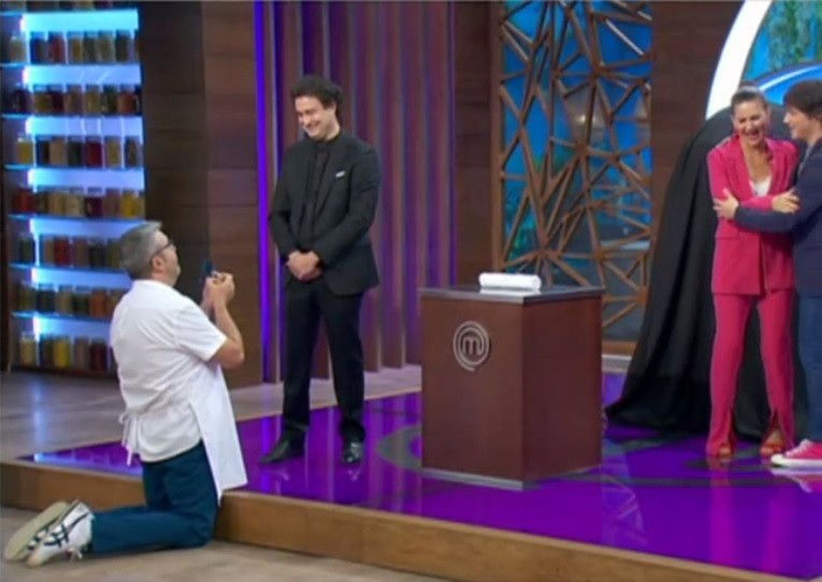 El actor y cómico Florentino Fernández, 'Flo', en el programa 'MasterChef: Celebrity'