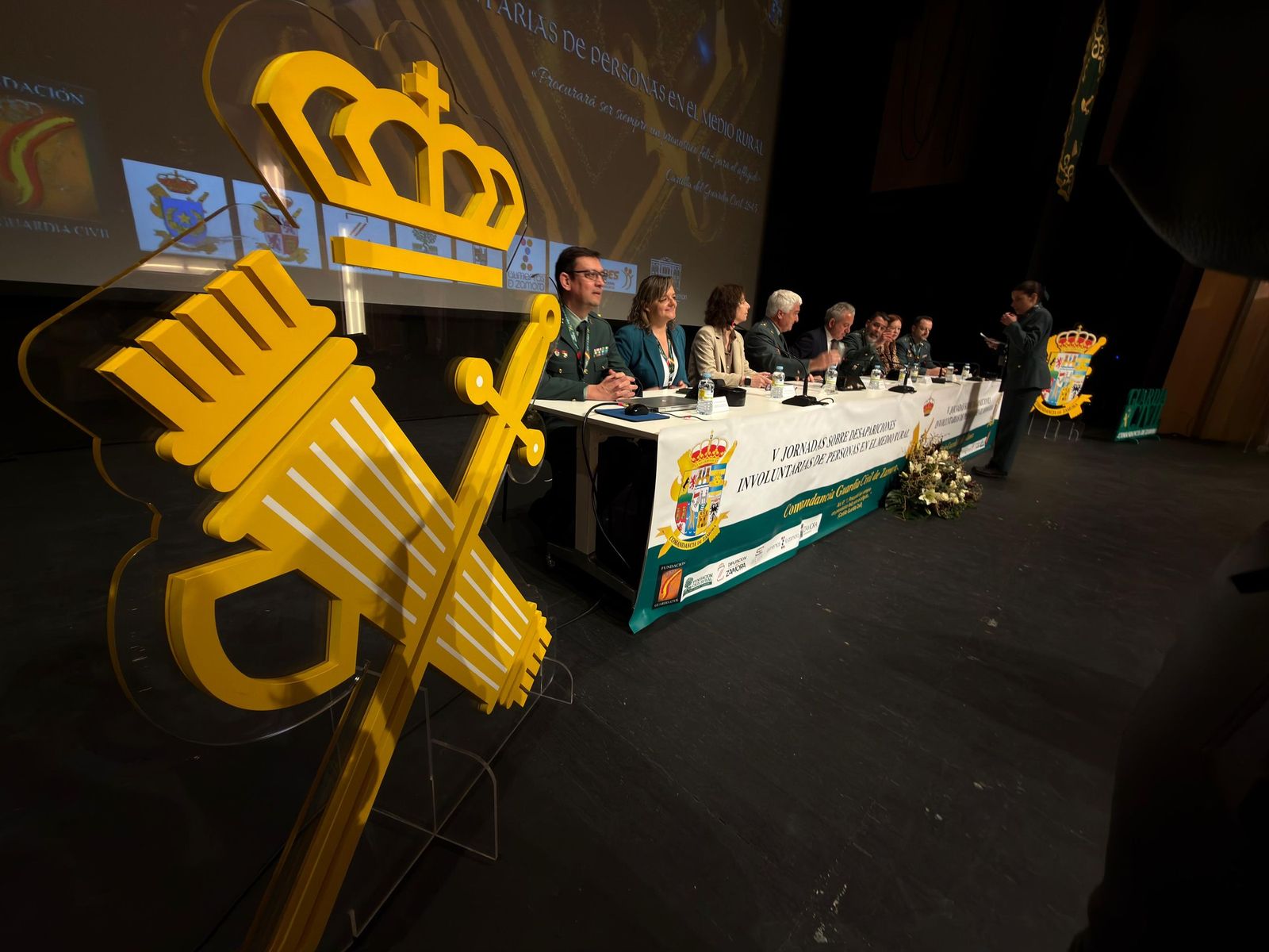 Inauguración de la Jornada de Desparecidos en Zamora