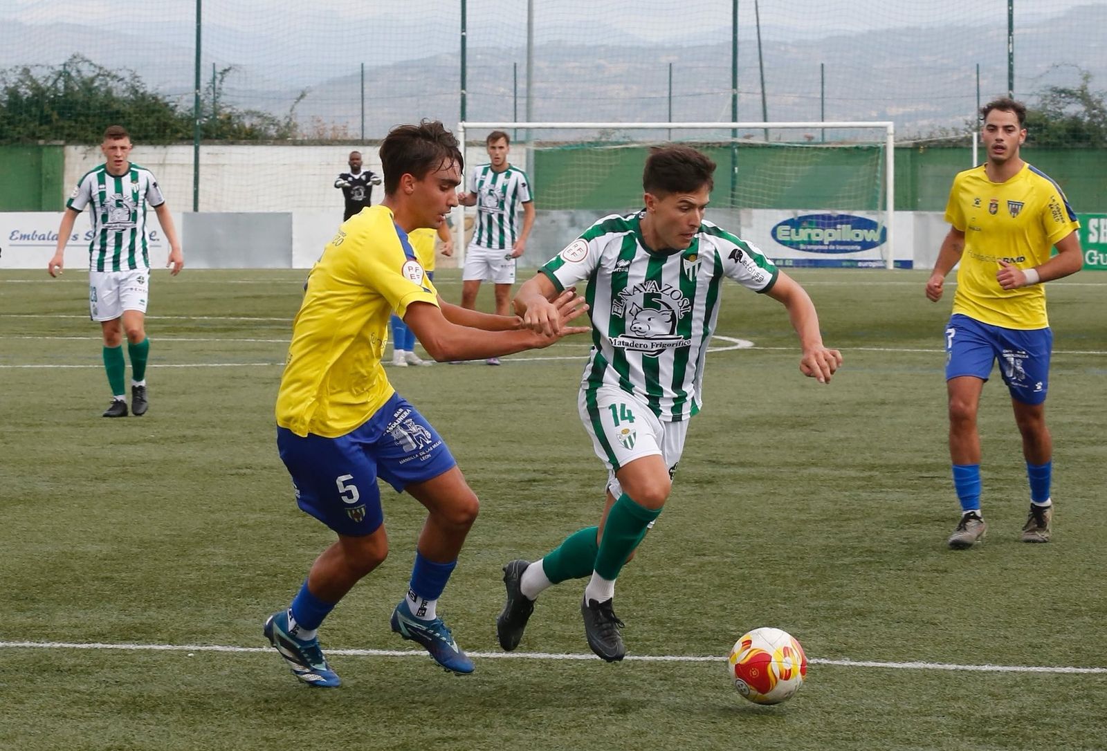Alberto Martín, en el Guijuelo   Atlético Mansillés