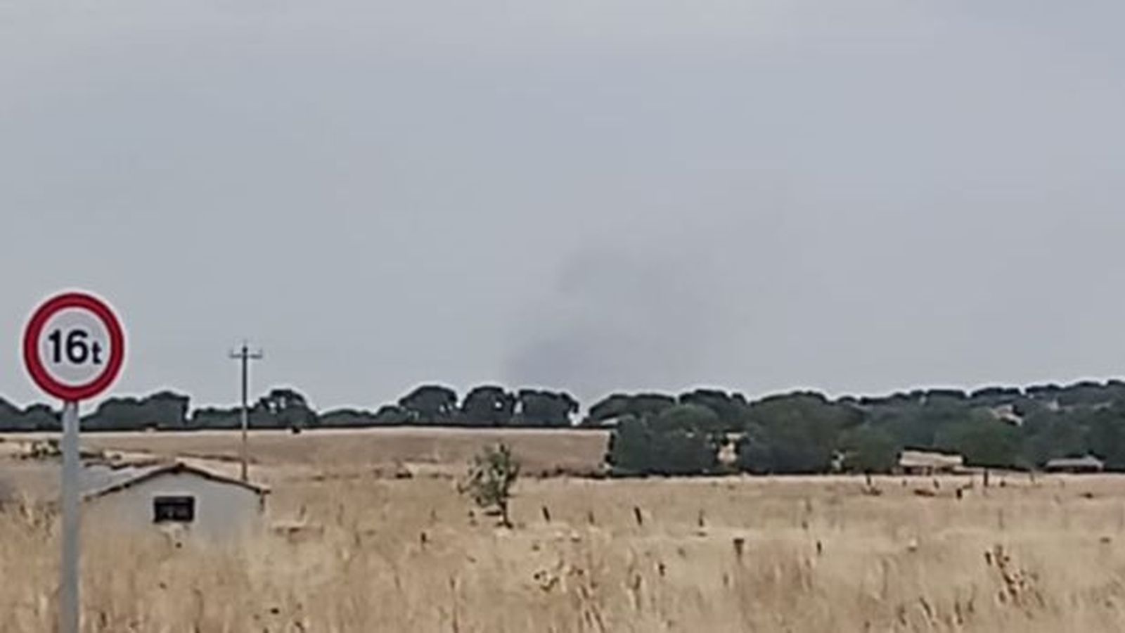 Declarado un incendio forestal en Cipérez