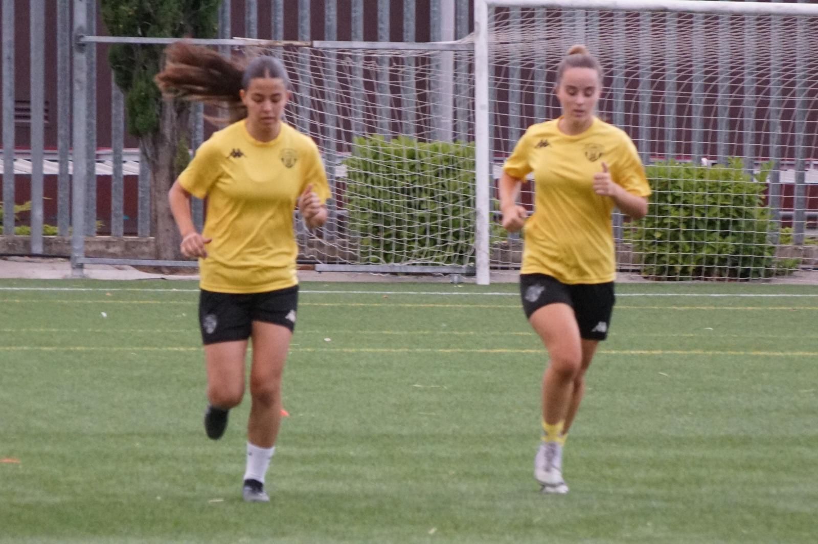 El Salamanca Fútbol Femenino. Primer entrenamiento de la pretemporada.