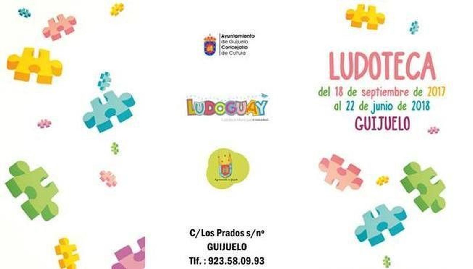 La ludoteca municipal arranca el nuevo curso este lunes