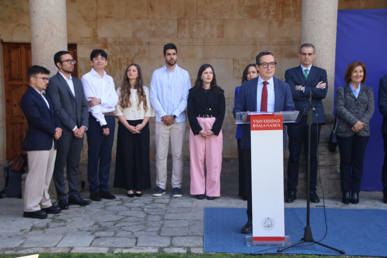 Ceremonia de Izado de la bandera europea por el Día de Europa