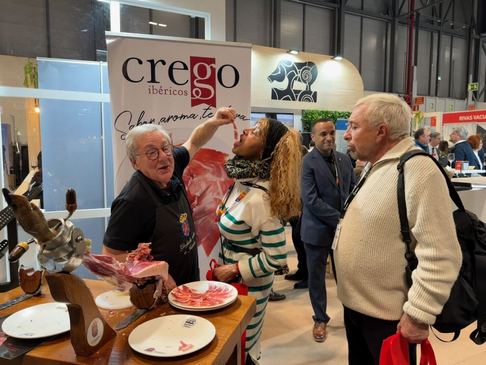 Maldini, Fernando Romay, Makoke o Regina dos Santos: el stand de Guijuelo vuelve a triunfar en Fitur