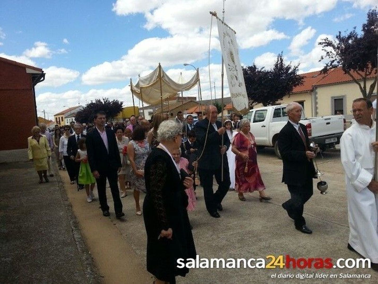 Fiestas en Sancti-Spíritus: procesión