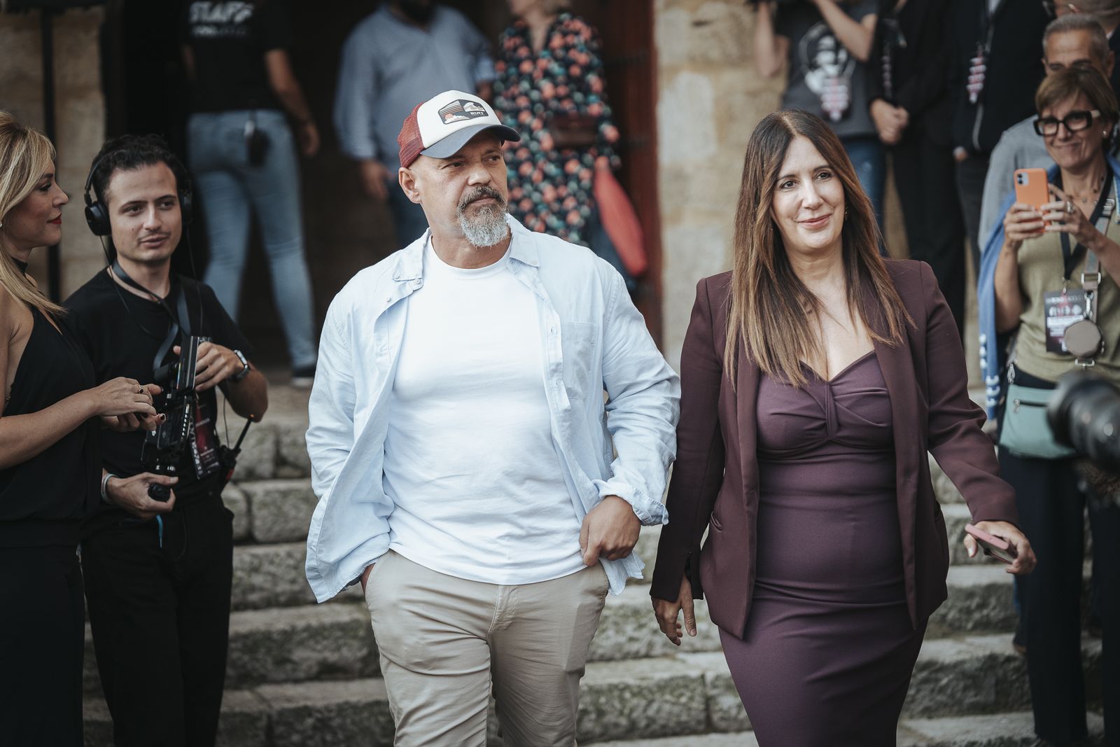 Dolores Redondo y César Pérez Gellida