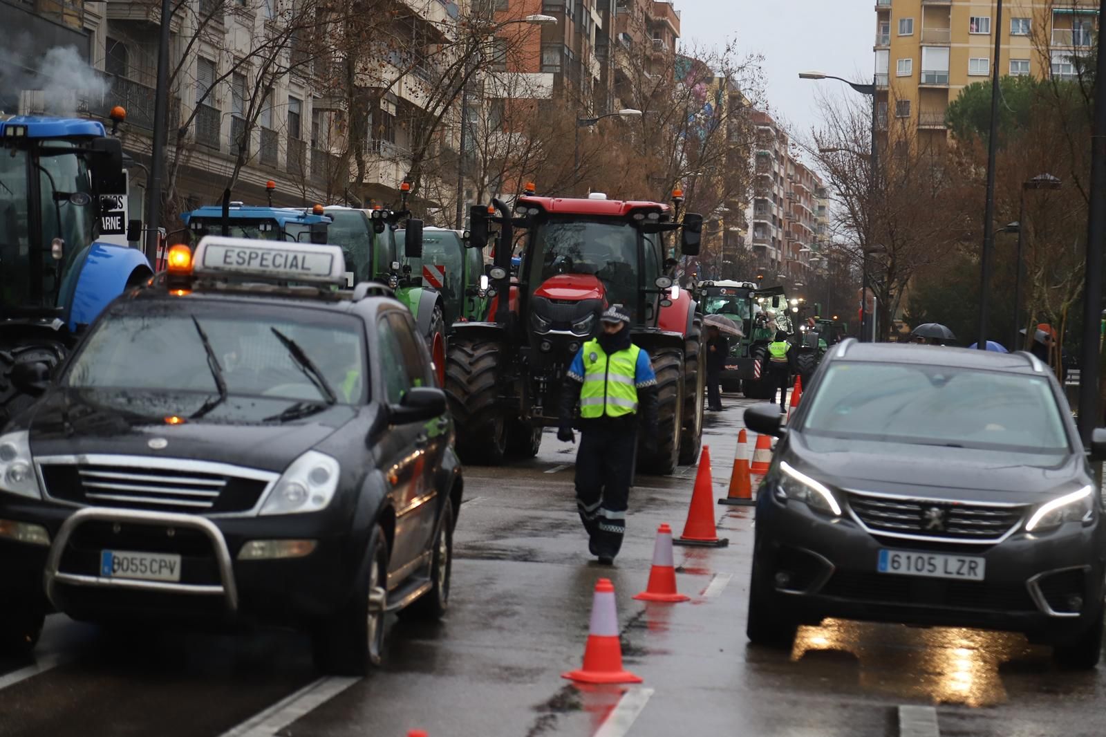 GALERÍA | Protestas en el campo zamorano: tractorada en Zamora este jueves