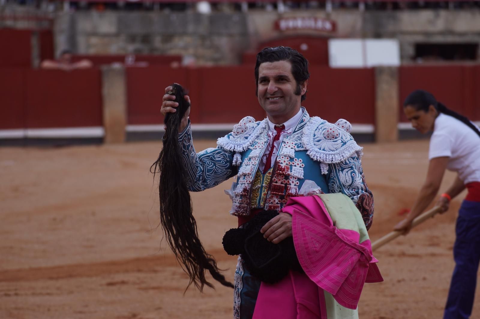 Morante de la Puebla en la plaza de toros de Salamanca