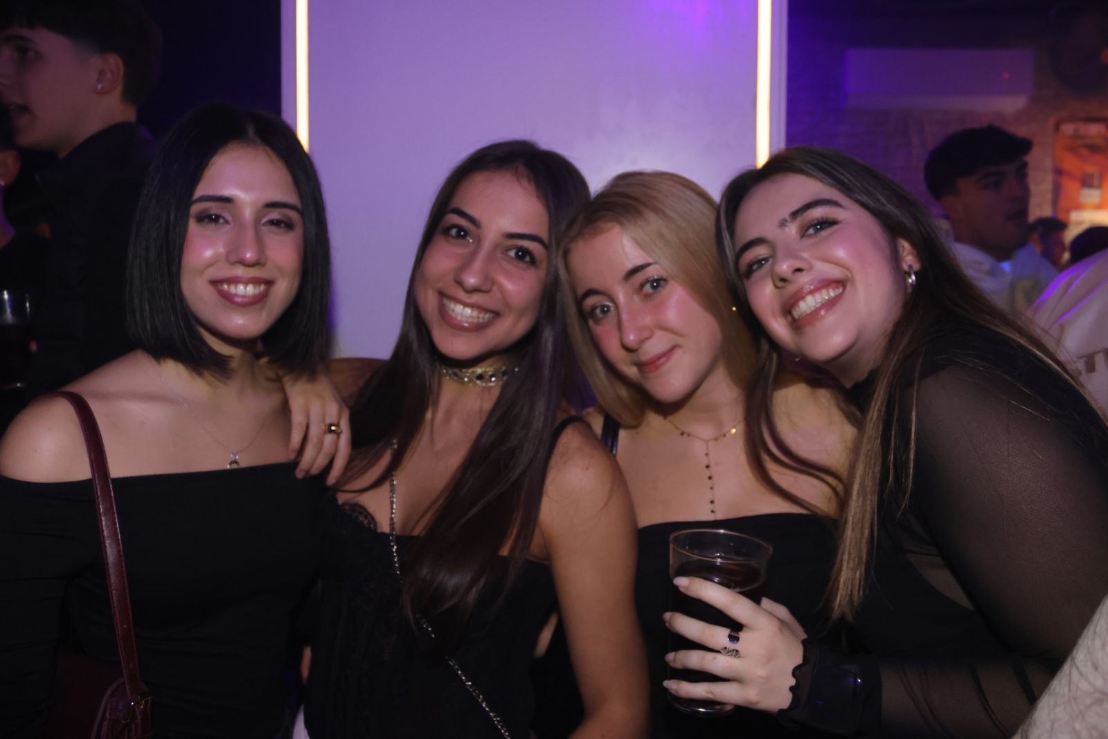 Salamanca de noche, sábado 17 de enero