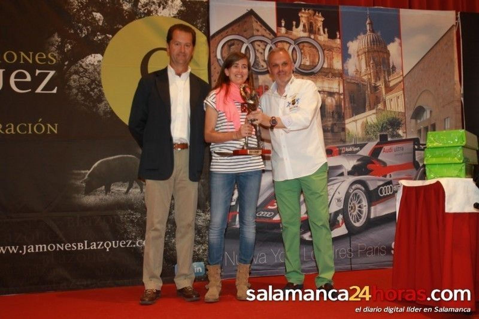 Entrega de premios de golf Audi