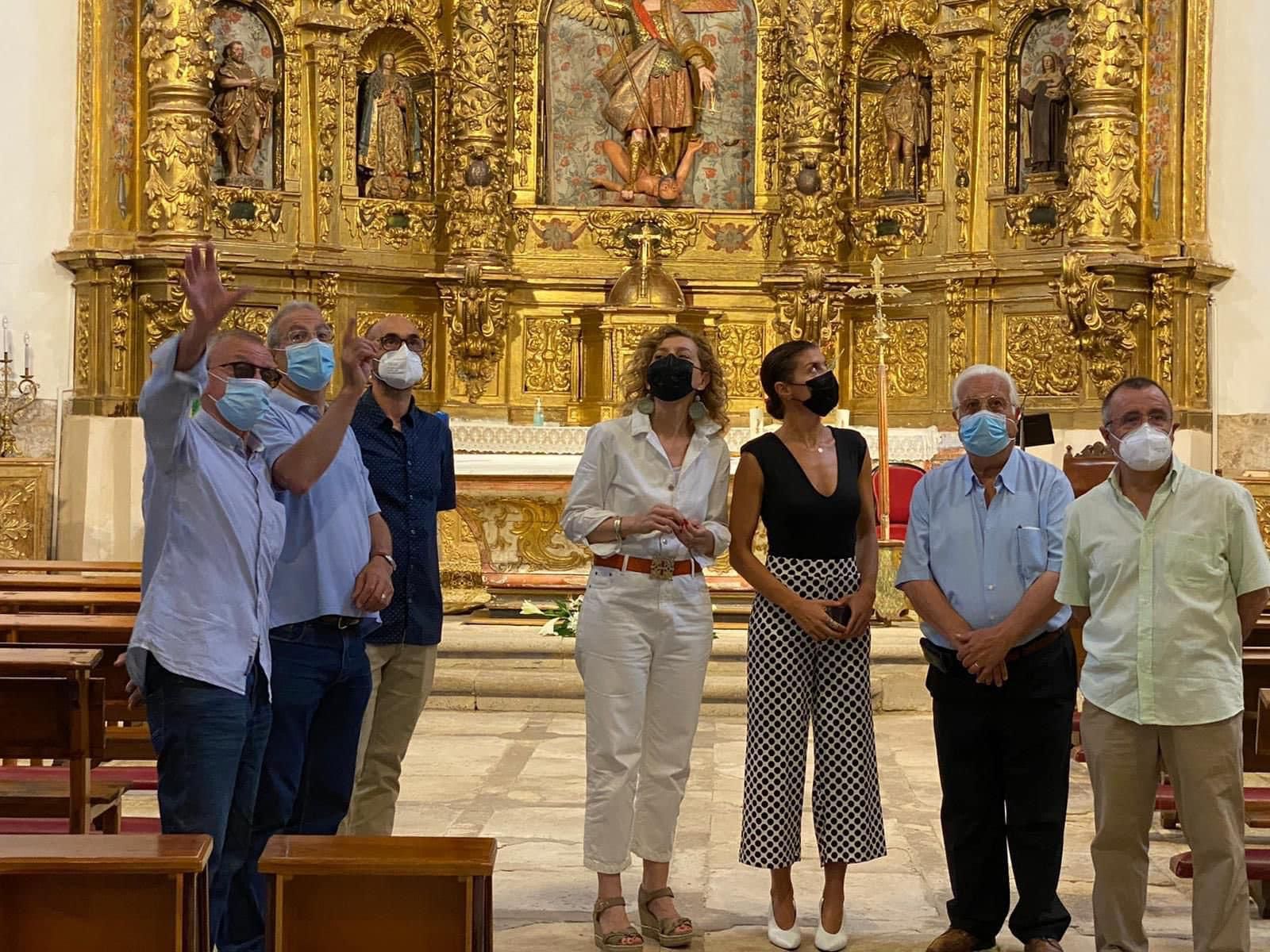 Visita de la delegada territorial al patrimonio cultural de la provincia...