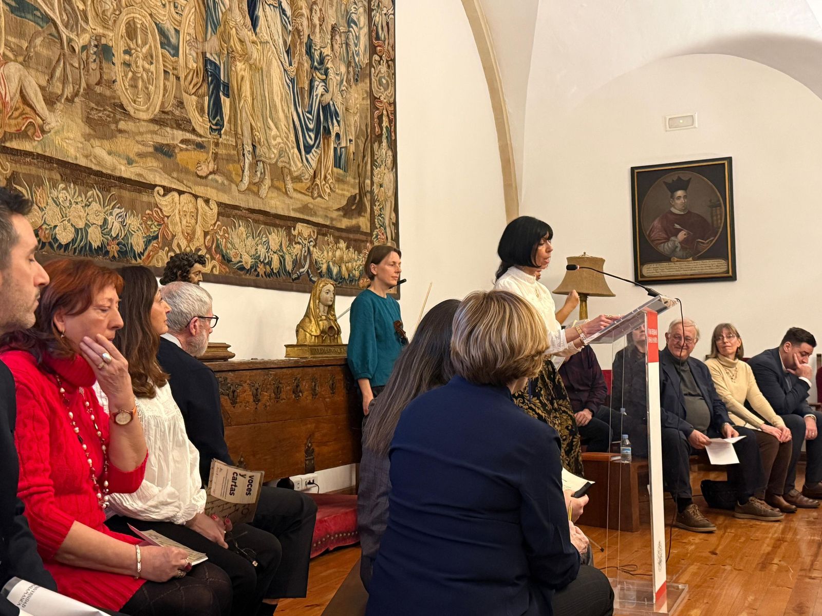 Lectura de cartas Casa-Museo Miguel de Unamuno