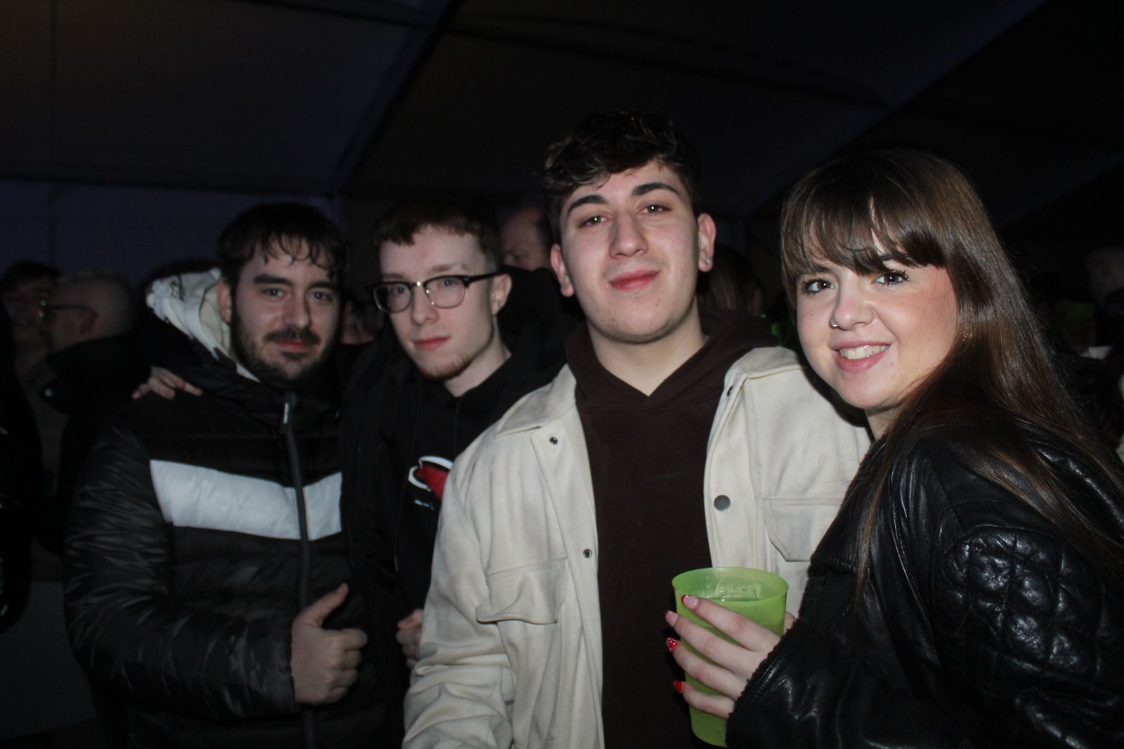 Salamanca de noche, sábado 7 de febrero