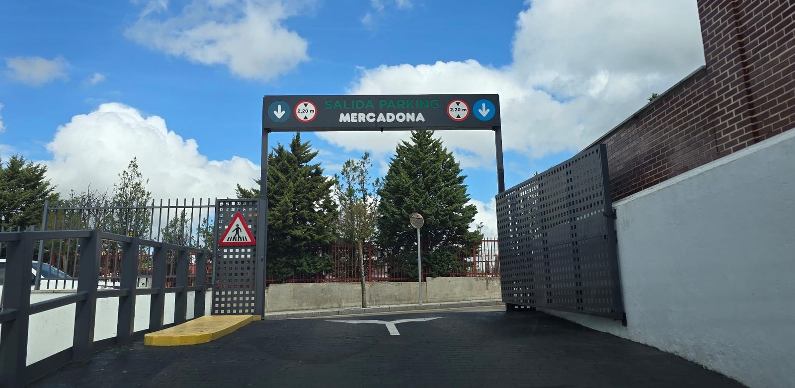 Aparcamiento donde ha ocurrido el suceso