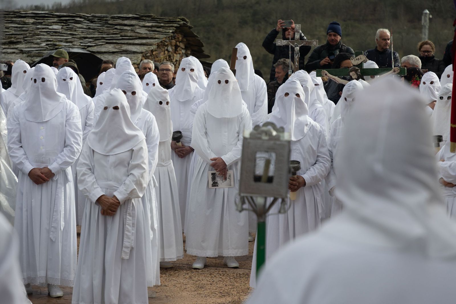 Procesión del Santo Entierro en Bercianos de Aliste