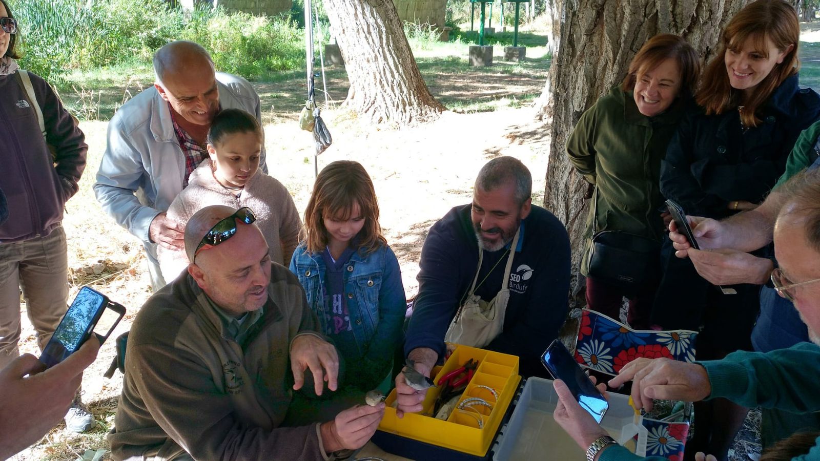 Imagen del Día Mundial de las Aves de hace un año. Foto SEO/BirdLife Salamanca