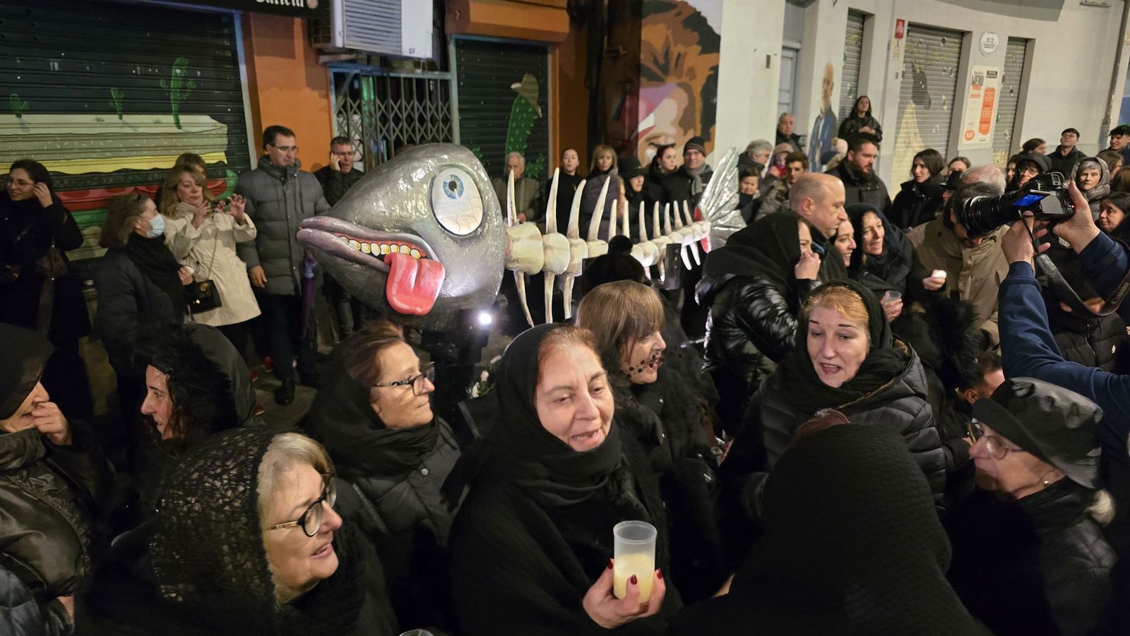 Entierro de la Sardina en el Barrio del Oeste