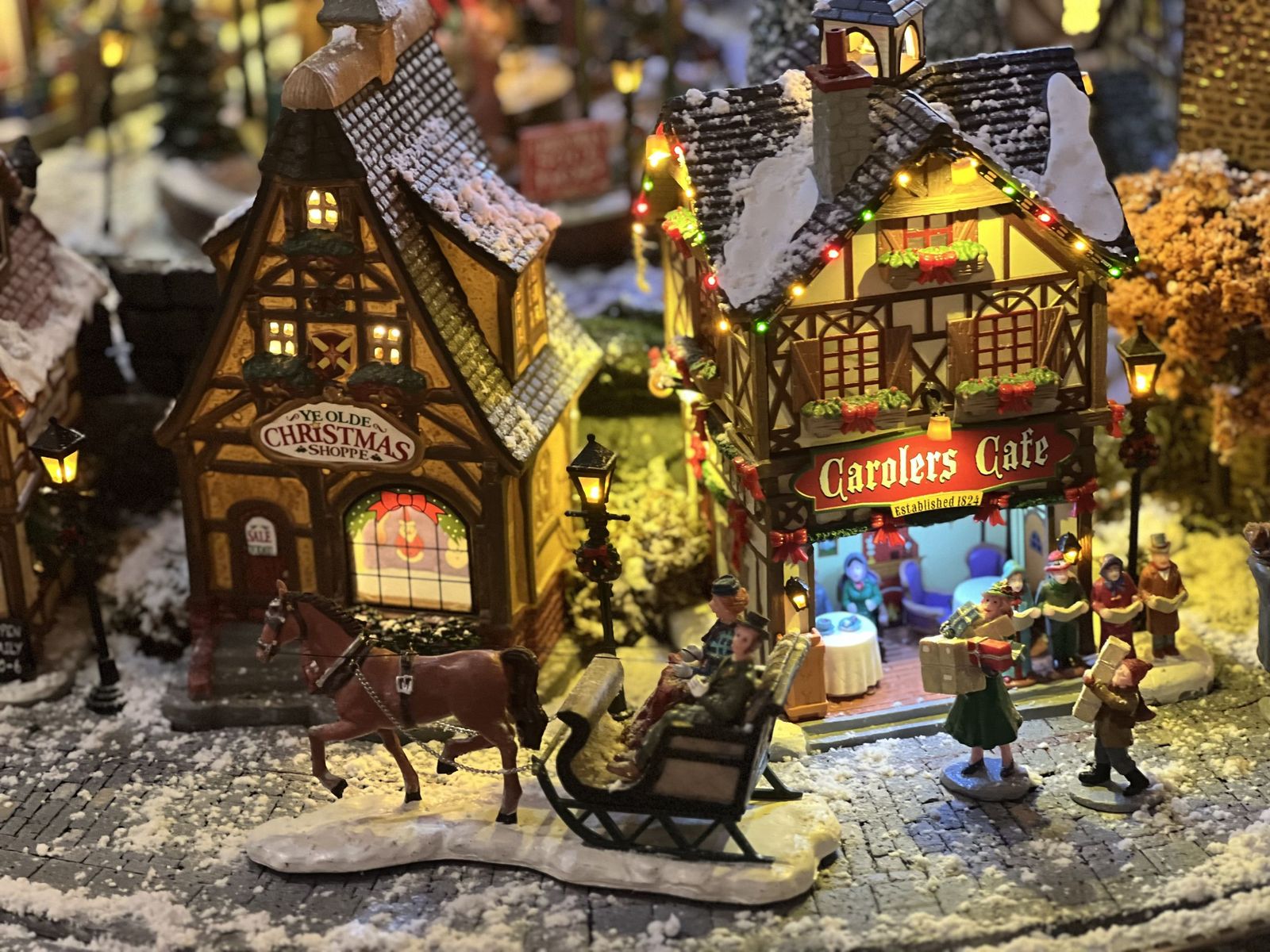 Ciudad de Navidad en la Torre de los Anaya