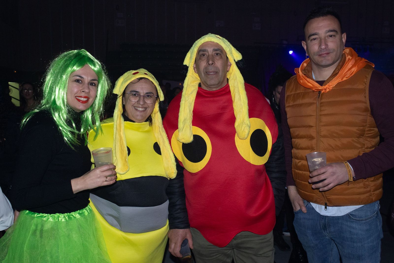 Salamanca de noche, sábado del Carnaval del Toro de Ciudad Rodrigo