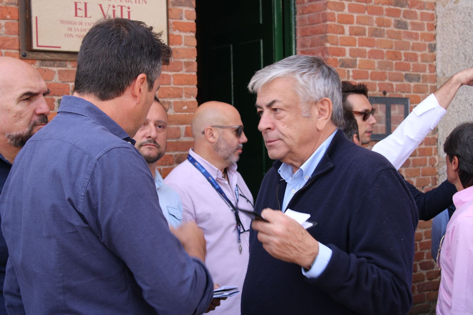 Sorteo de la corrida de Vellosino para Damián Castaño, Diego San Román e Ismael Martín en La Glorieta
