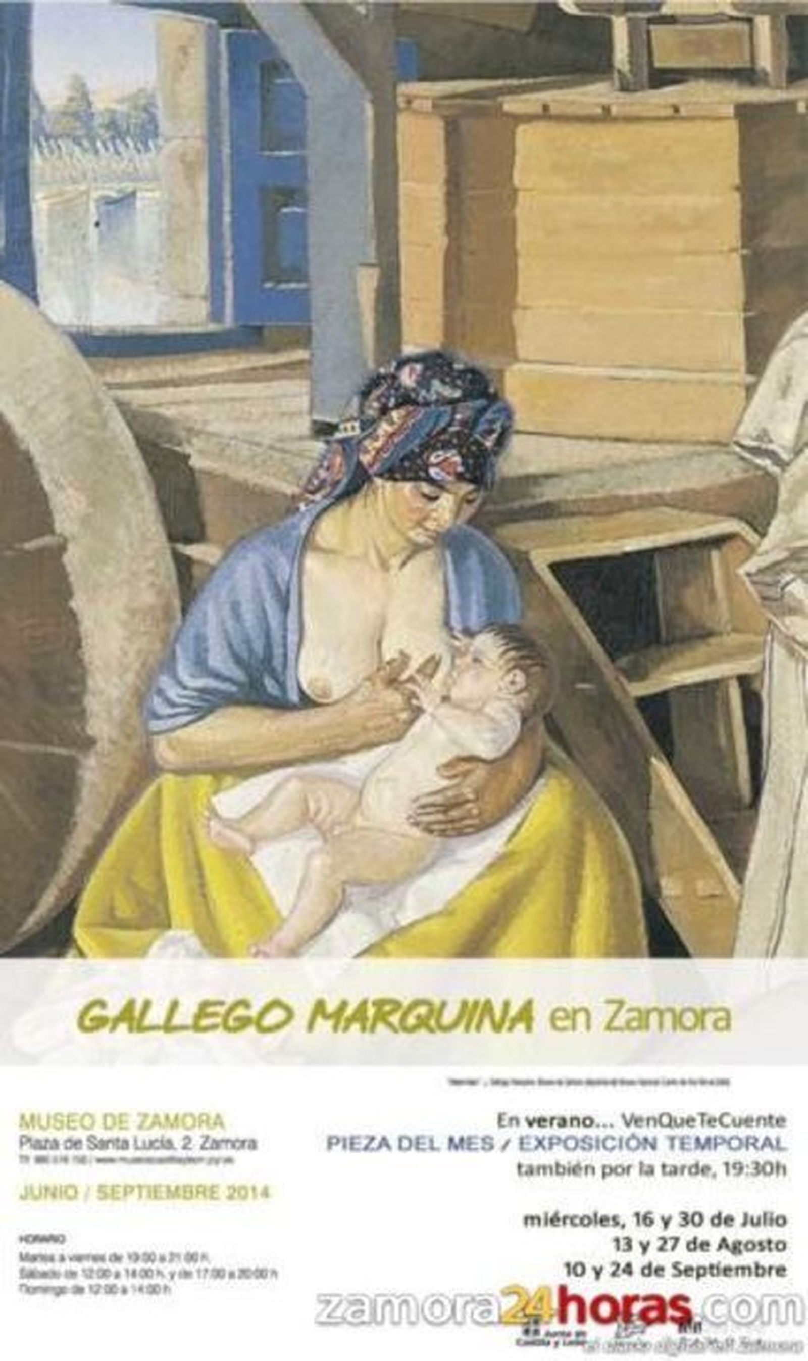 Visitas guiadas a la exposicion de Gallego Marquina