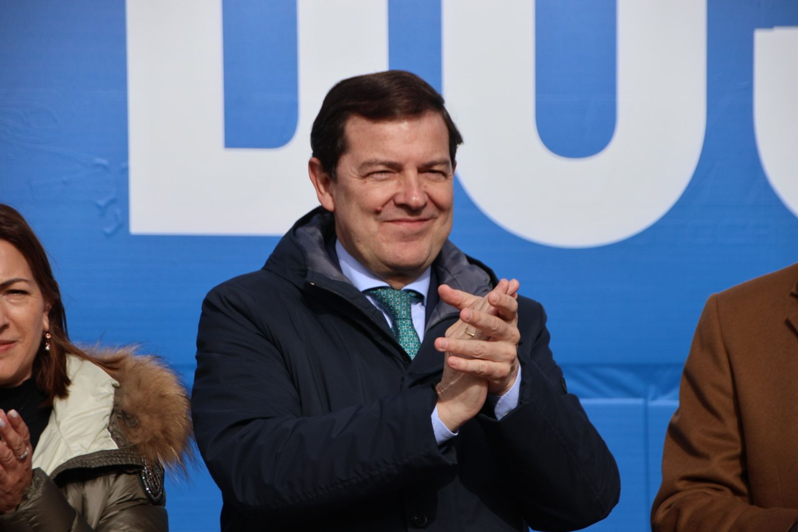 Mañueco presenta su caravana de vehículos en Salamanca