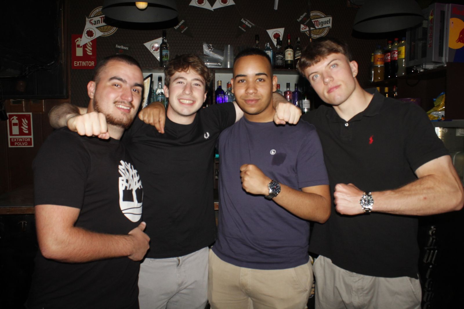 Salamanca de noche, sabado 25 de abril