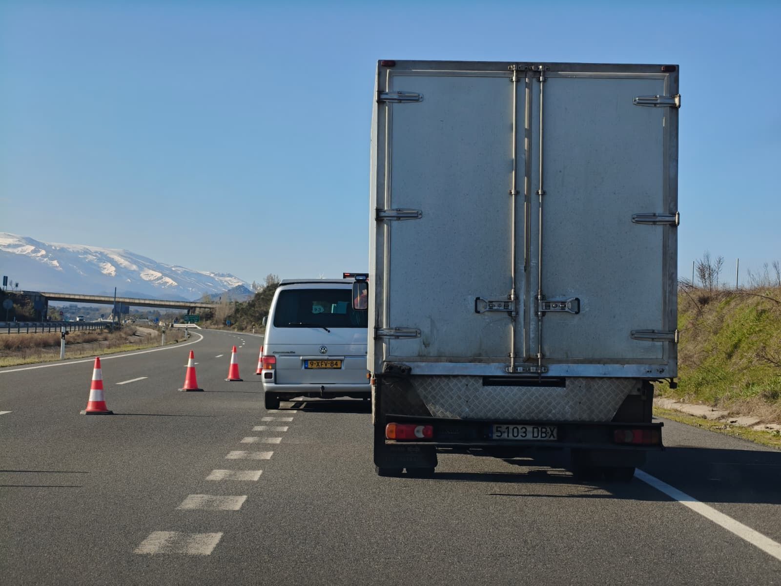 Situación de las carreteras por el corte de la A-66 y la N-630 entre Guijuelo y Béjar