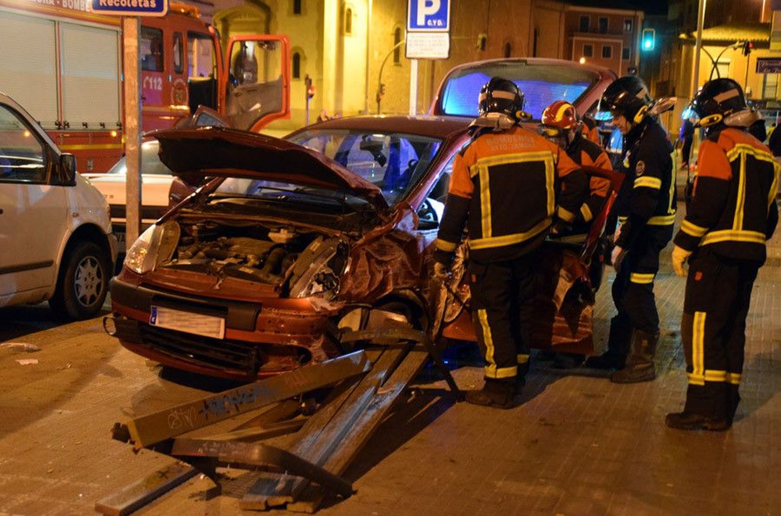 Accidente obispo nieto
